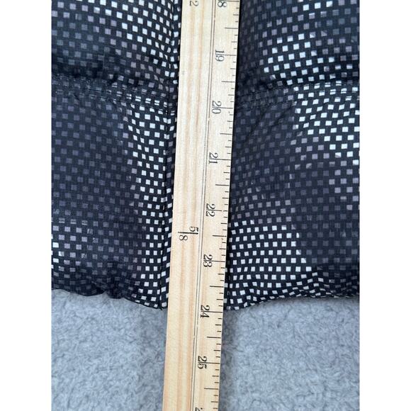 Lululemon Athletica Puffer Vest Goose Down Hooded Women's 8 Sleeveless Gray Camo - Picture 12 of 13